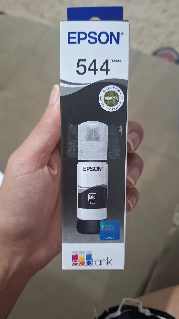 TINTA PRETA PARA IMPRESSORA EPSON 
