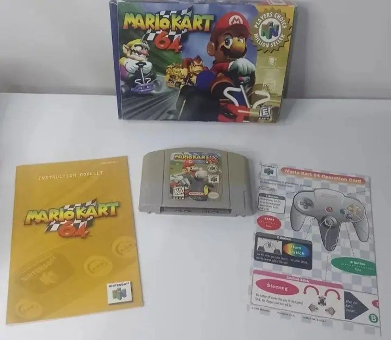 Mario Kart Nintendo 64 original - Jogos de Vídeo Game
