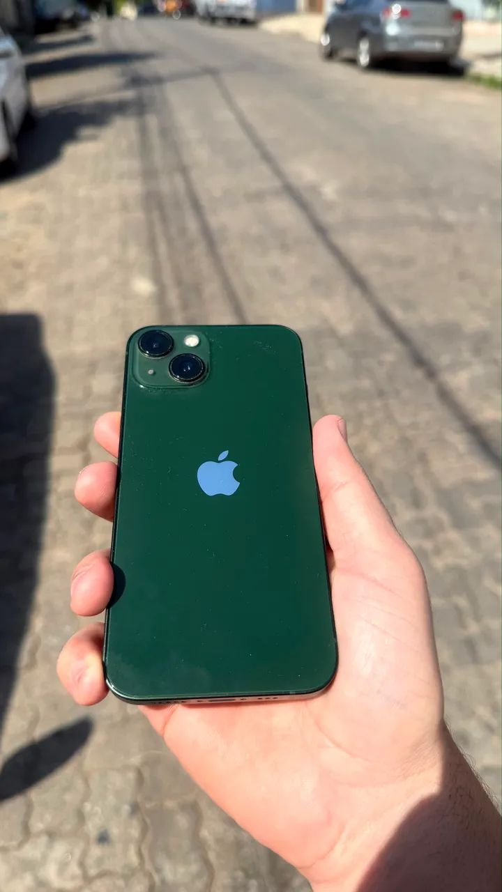 IPhone 13 na cor VERDE 128 GB  - Foto 4