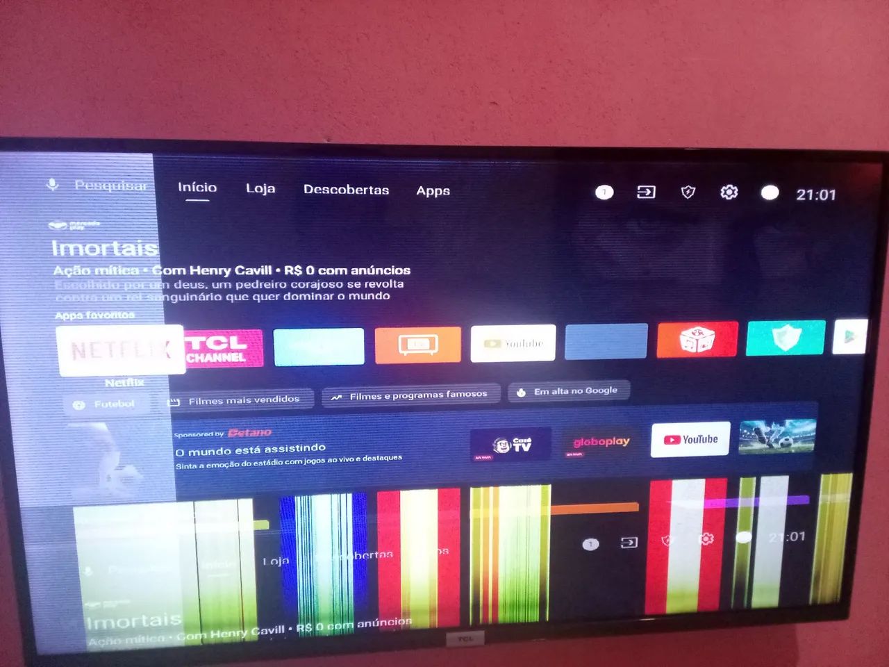 Tv tcl 43 ( defeito)  - Foto 2