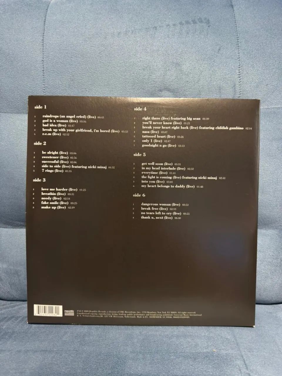 Vinil Ariana Grande  K Bye For Now (Swt Live) (RSD) Triplo - Foto 4