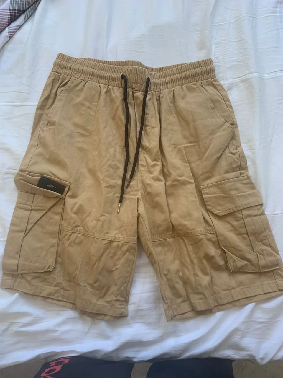 Bermuda Cargo Masculina Bege ? Ótimo Estado - Foto 2