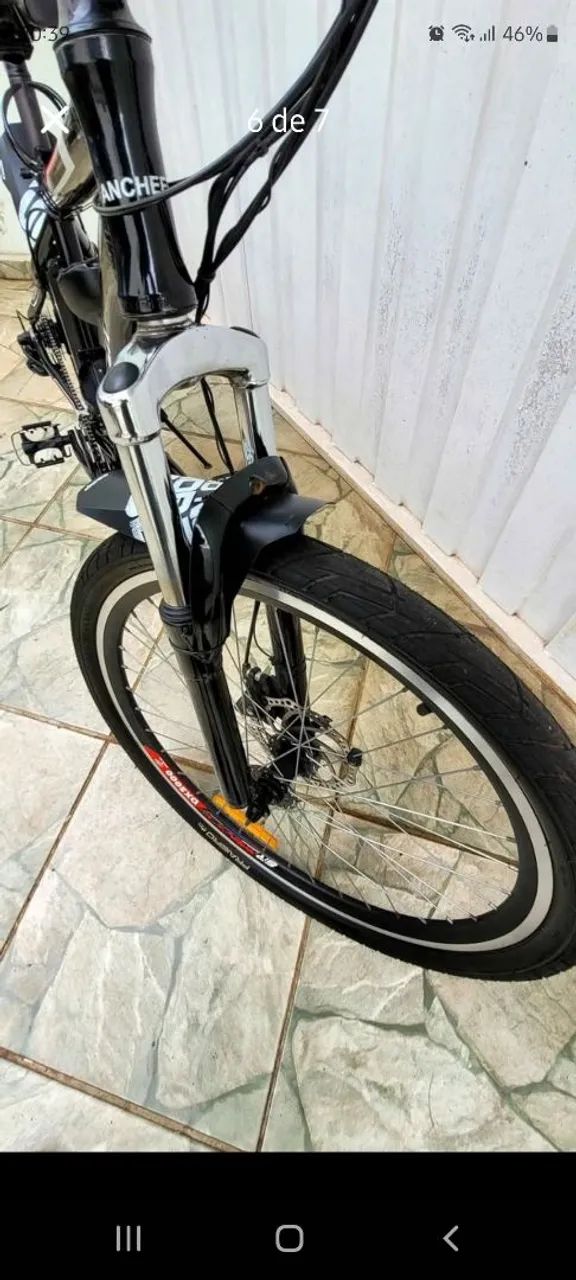 Bike elétrica aro 26 21v.  - Foto 2