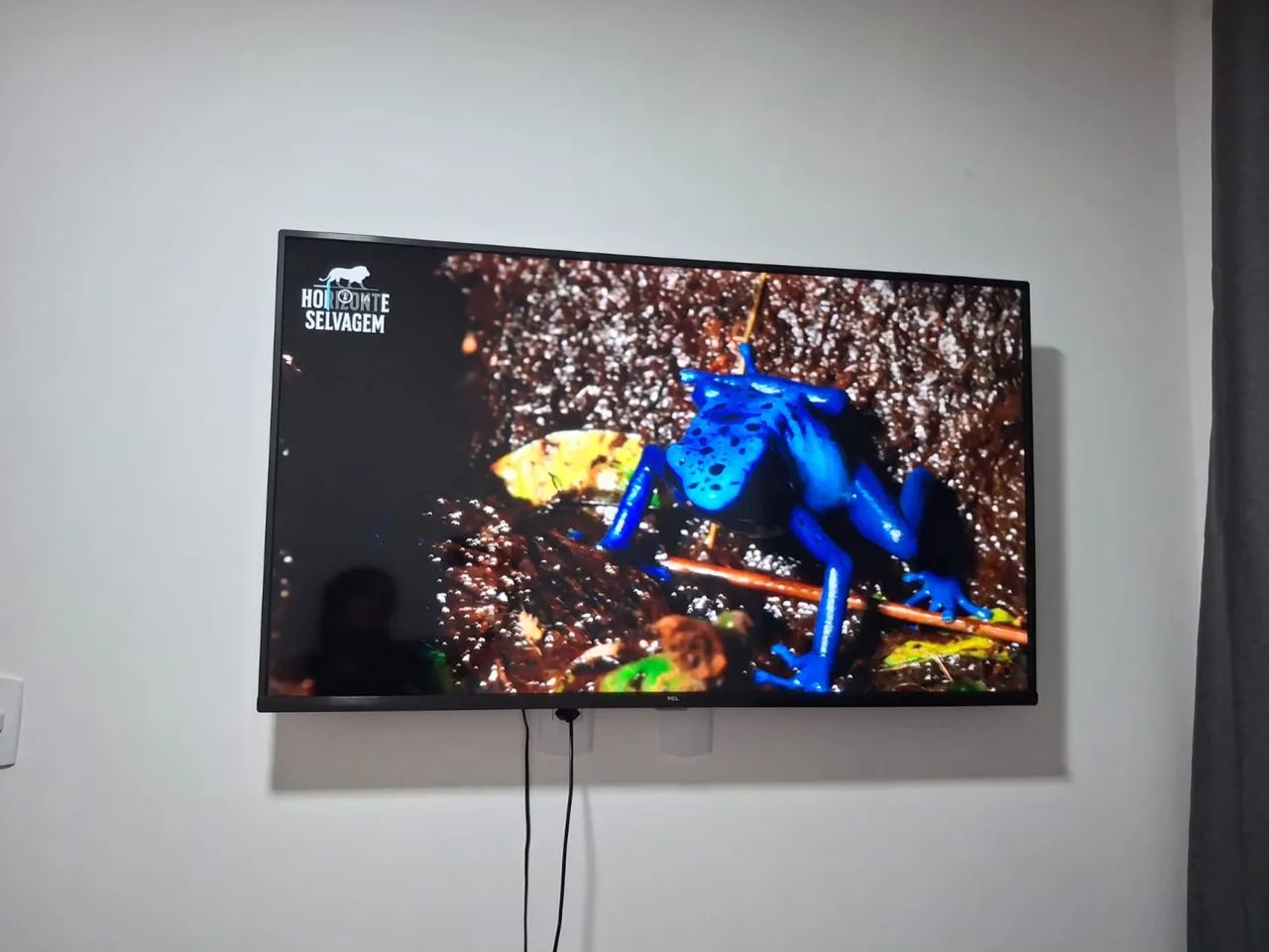 Smart TV 50 polegadas - funcionando perfeitamente - com mancha na tela. - Foto 5
