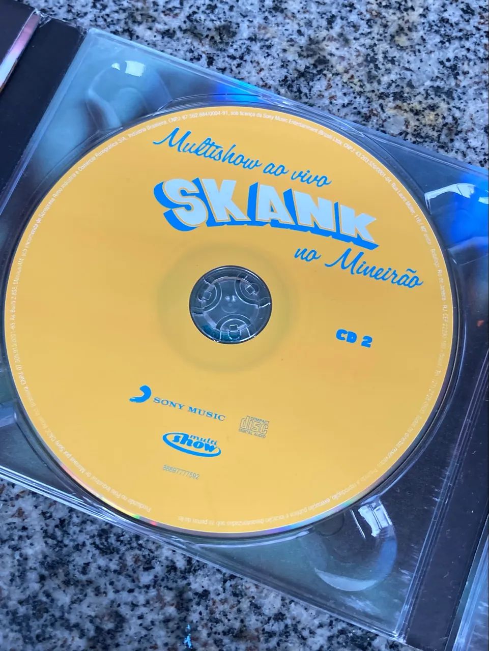 CD Duplo Skank - Multishow Ao Vivo no Mineirão (Excelente Estado