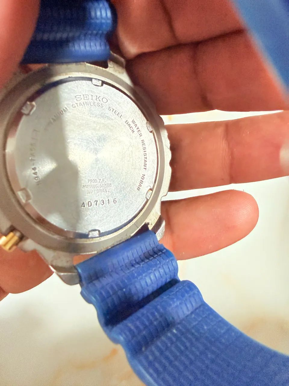 Relógio seiko Hiper Tech Titanium - Foto 4