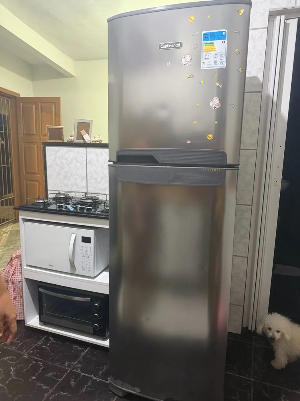 Geladeira inox