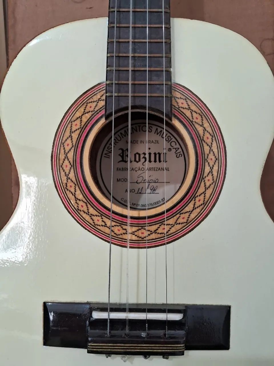 Cavaquinho ROZINI Branco Raridade (Vintage)Ano 1998 - Praticamente não foi Usado! Só 699 - Foto 4