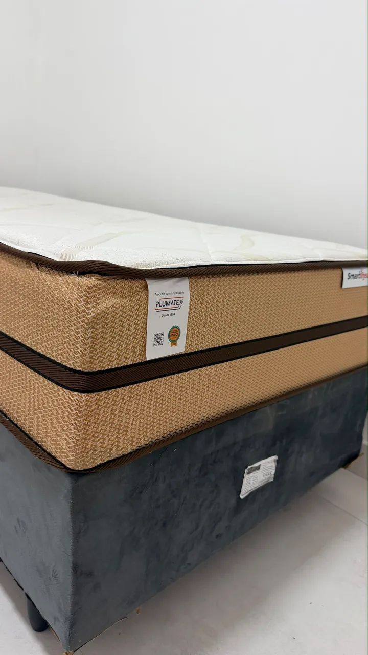 Cama solteiro com box com apenas 2 meses de uso  - Foto 4