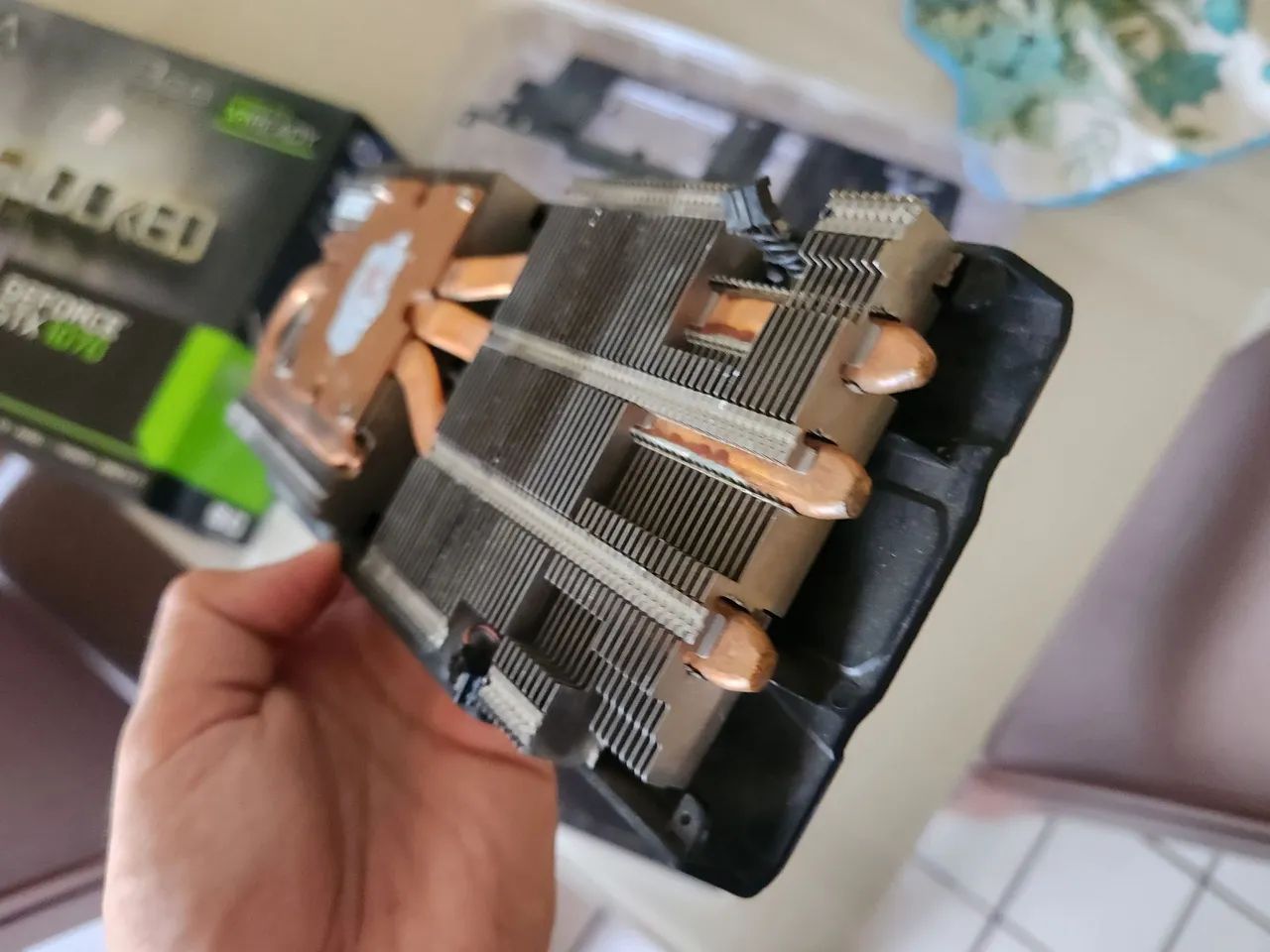 *Leia COOLER e CAIXA GTX 1070 EVGA - Foto 4