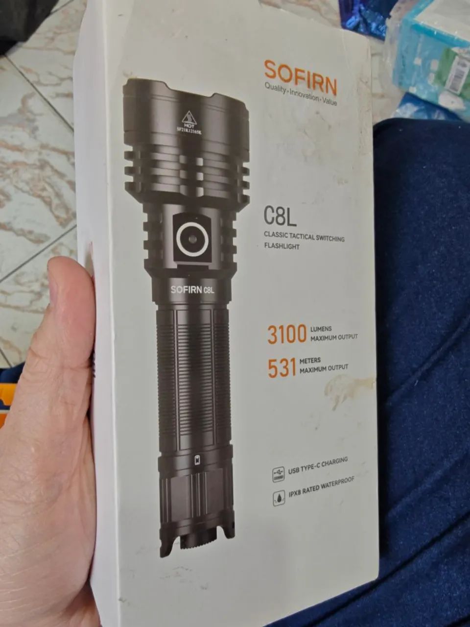 SOFIRN LANTERNA C8L NOVA