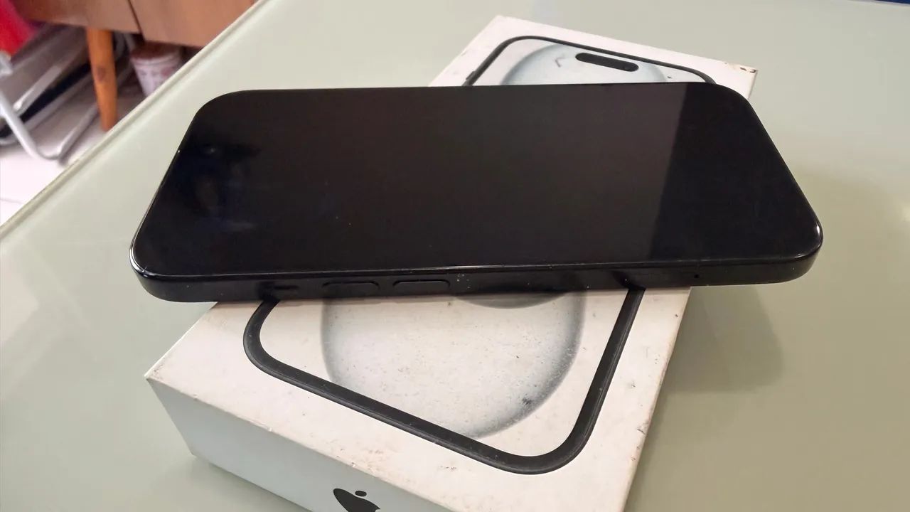 iPhone 15 256GB Preto | Caixa e Cabo original - Foto 4