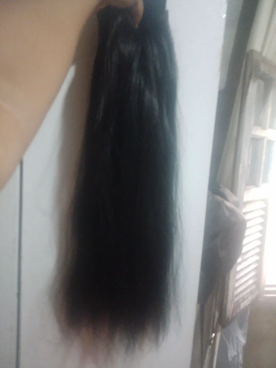 Cabelo humano na tela  - Foto 3
