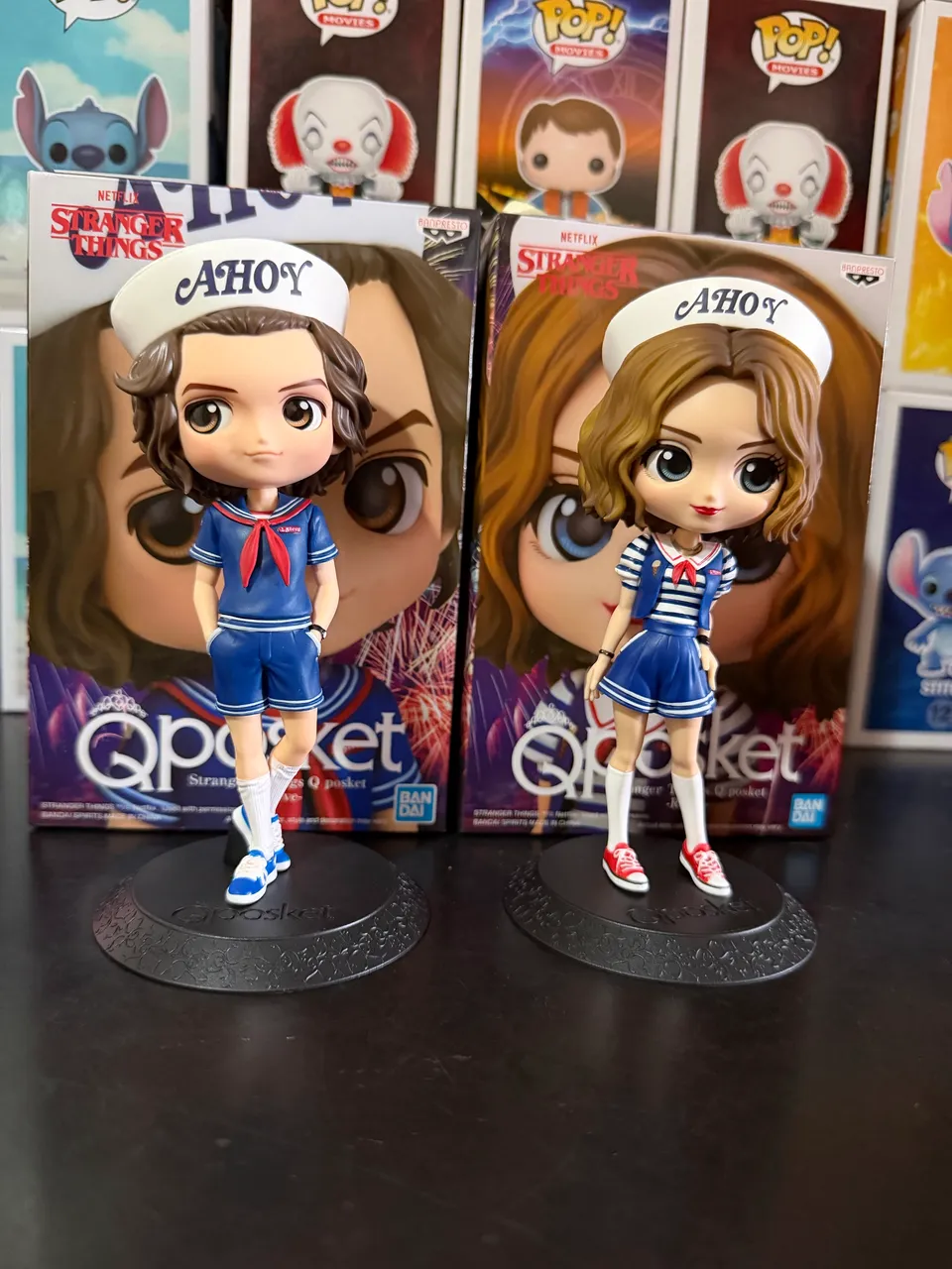 Kit 2 Q Posket Stranger Things Novos Originais - Hobbies e