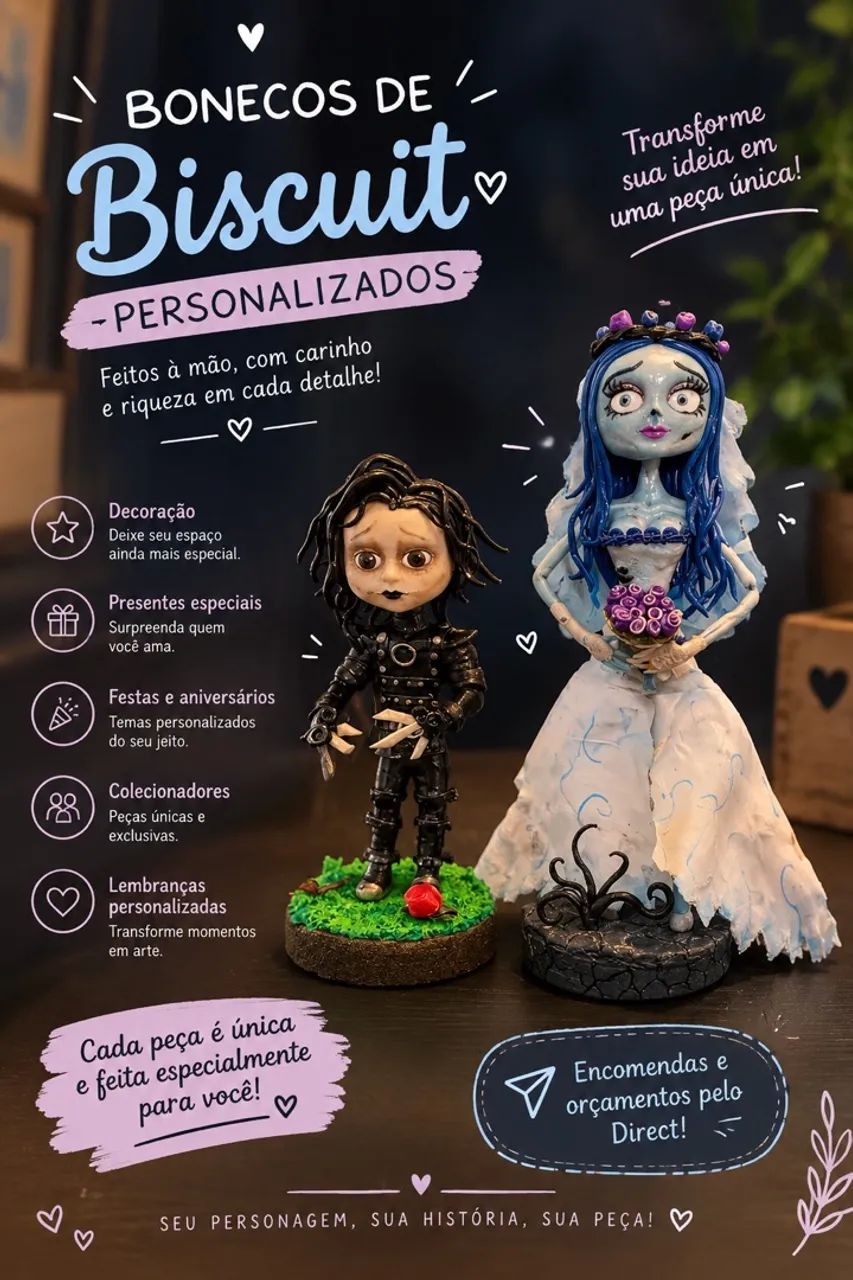 ? BONECOS DE BISCUIT PERSONALIZADOS ? 