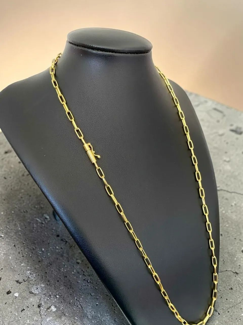 Corrente com banho de ouro M688 - Foto 4