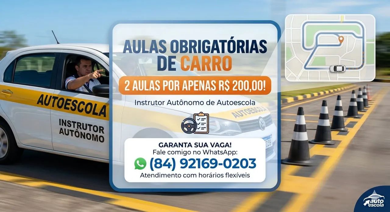 Auto escola - Instrutor Autônomo 