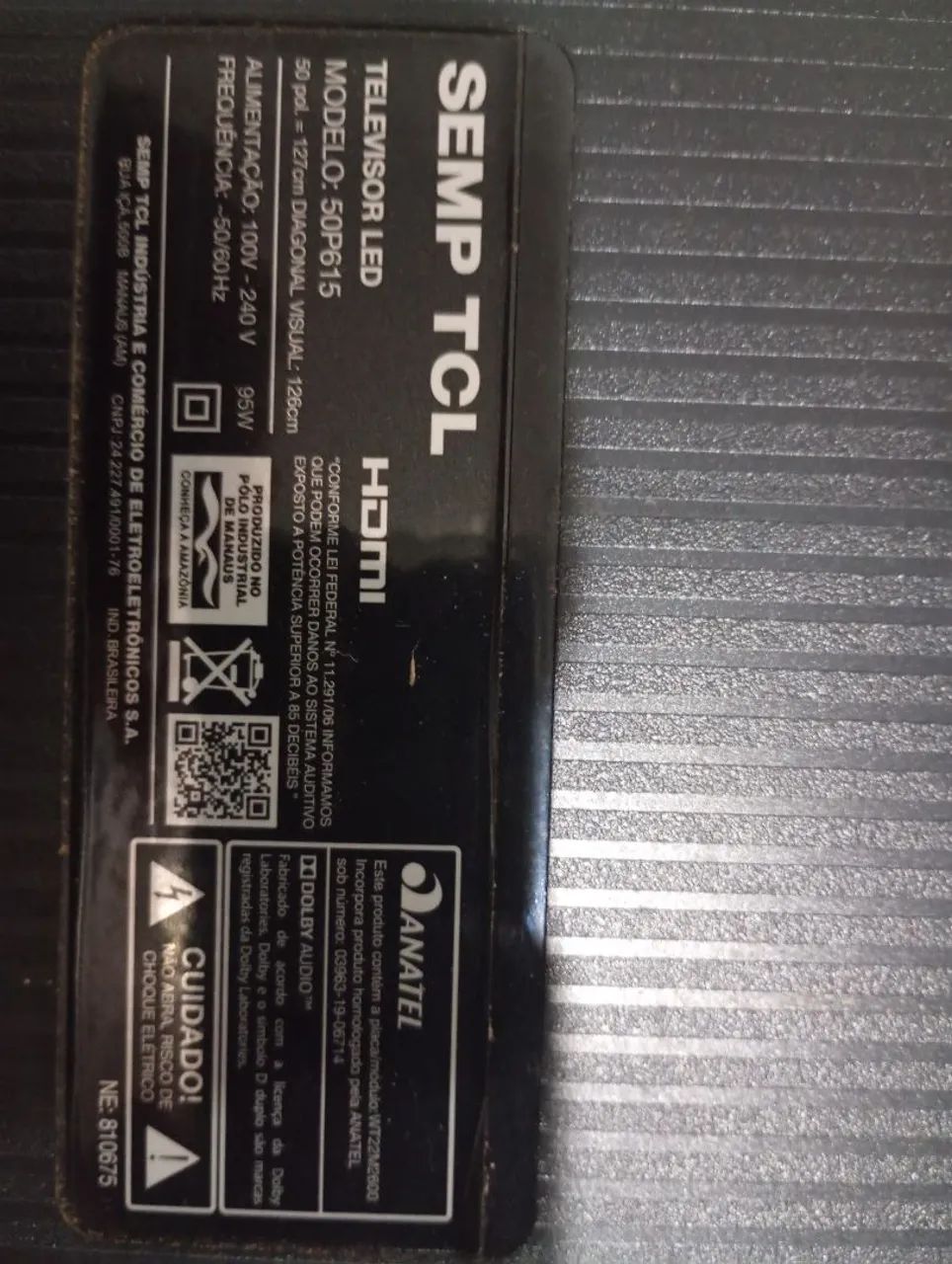 Vendo TV quebrada para tirar peça - Foto 3