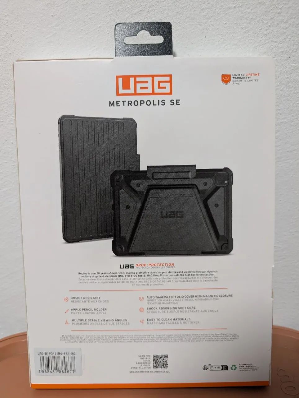 Capa UAG iPad Pro 11 M4 e M5  - Foto 2