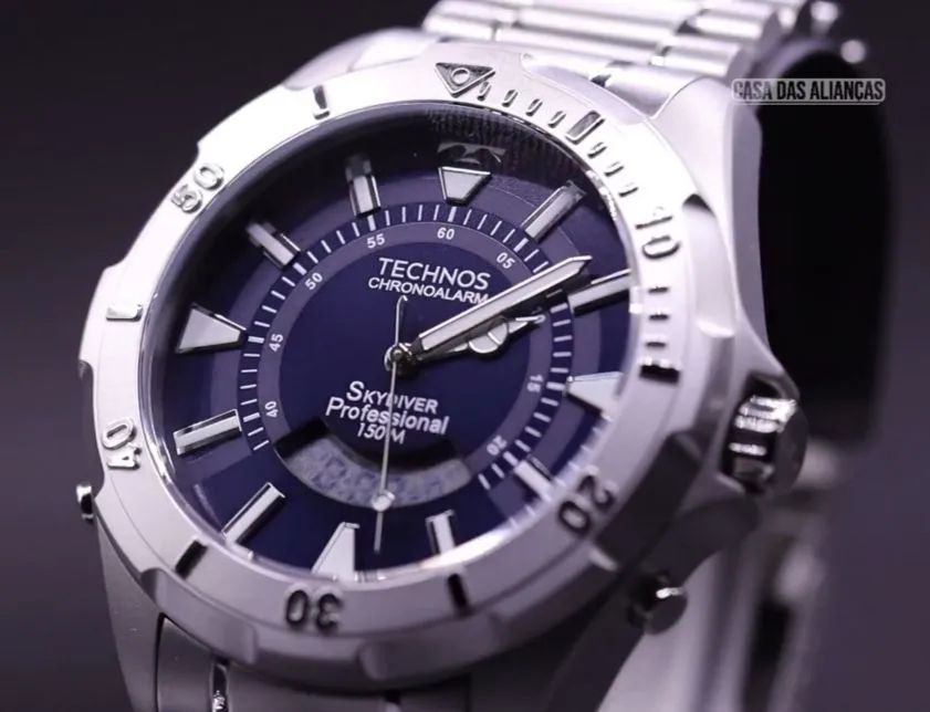 Relógio Technos Masculino Performance Skydiver Wt2050ap/t1a - Foto 3