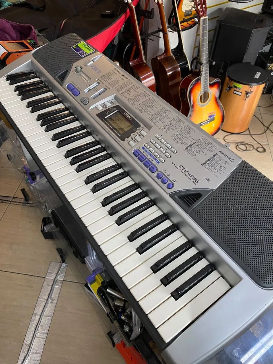 TECLADO CASIO CTK 496 - Foto 2