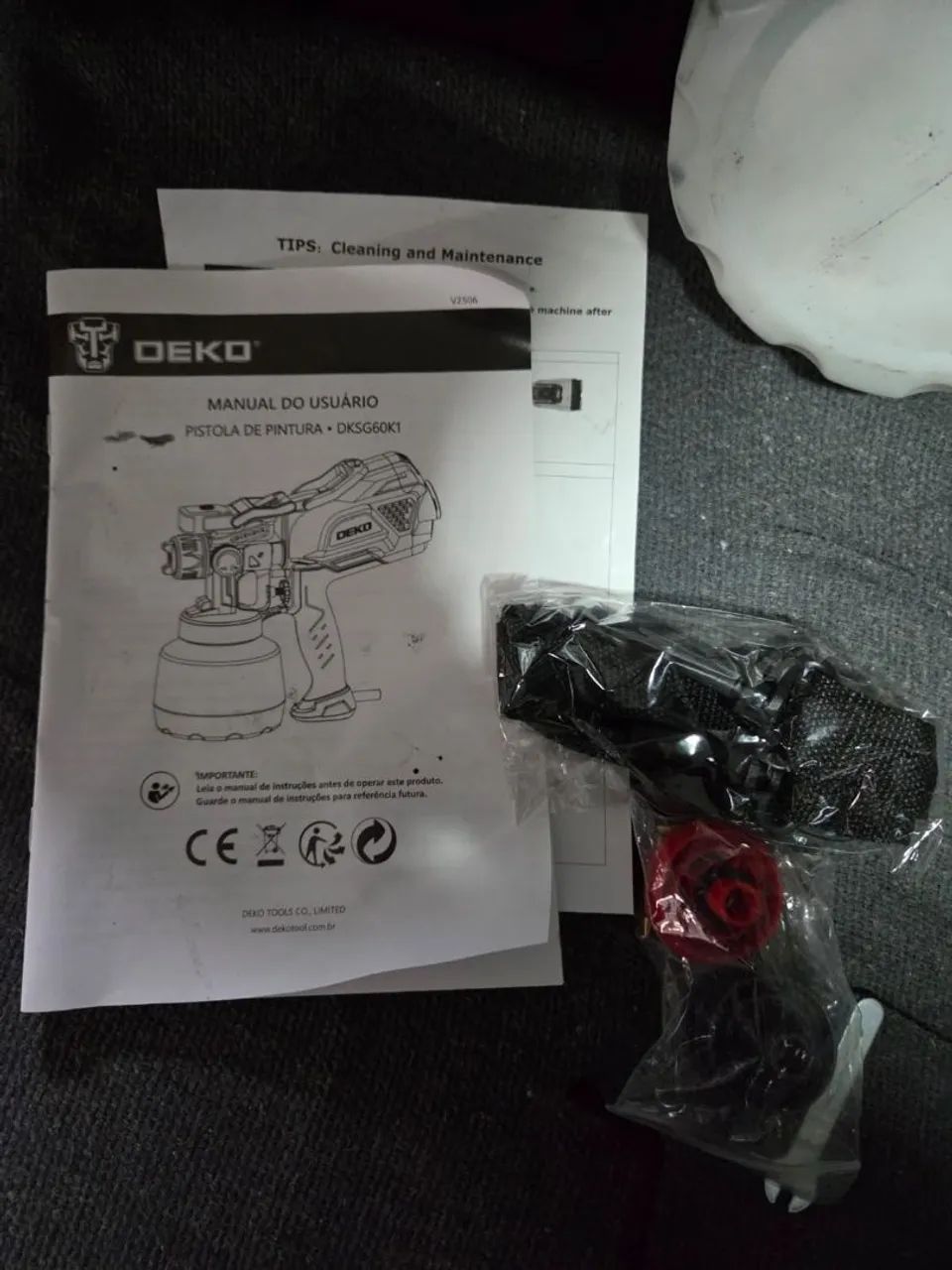 Pistola de tinta leia o anúncio  - Foto 3