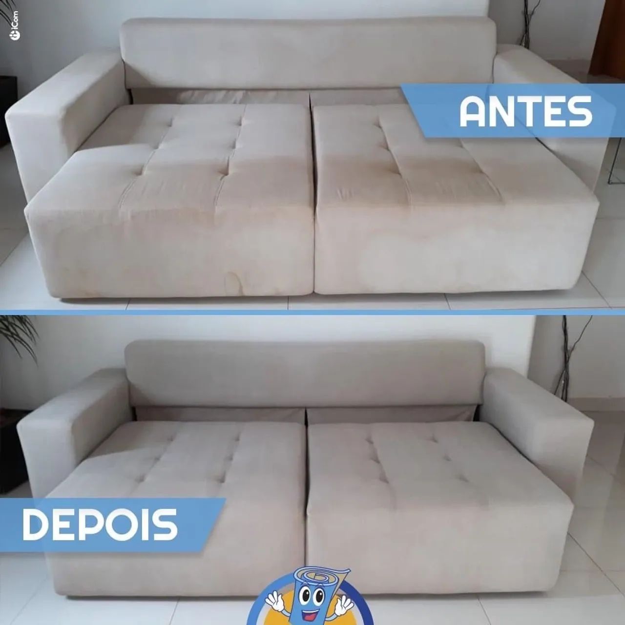 Higienização de estofados 