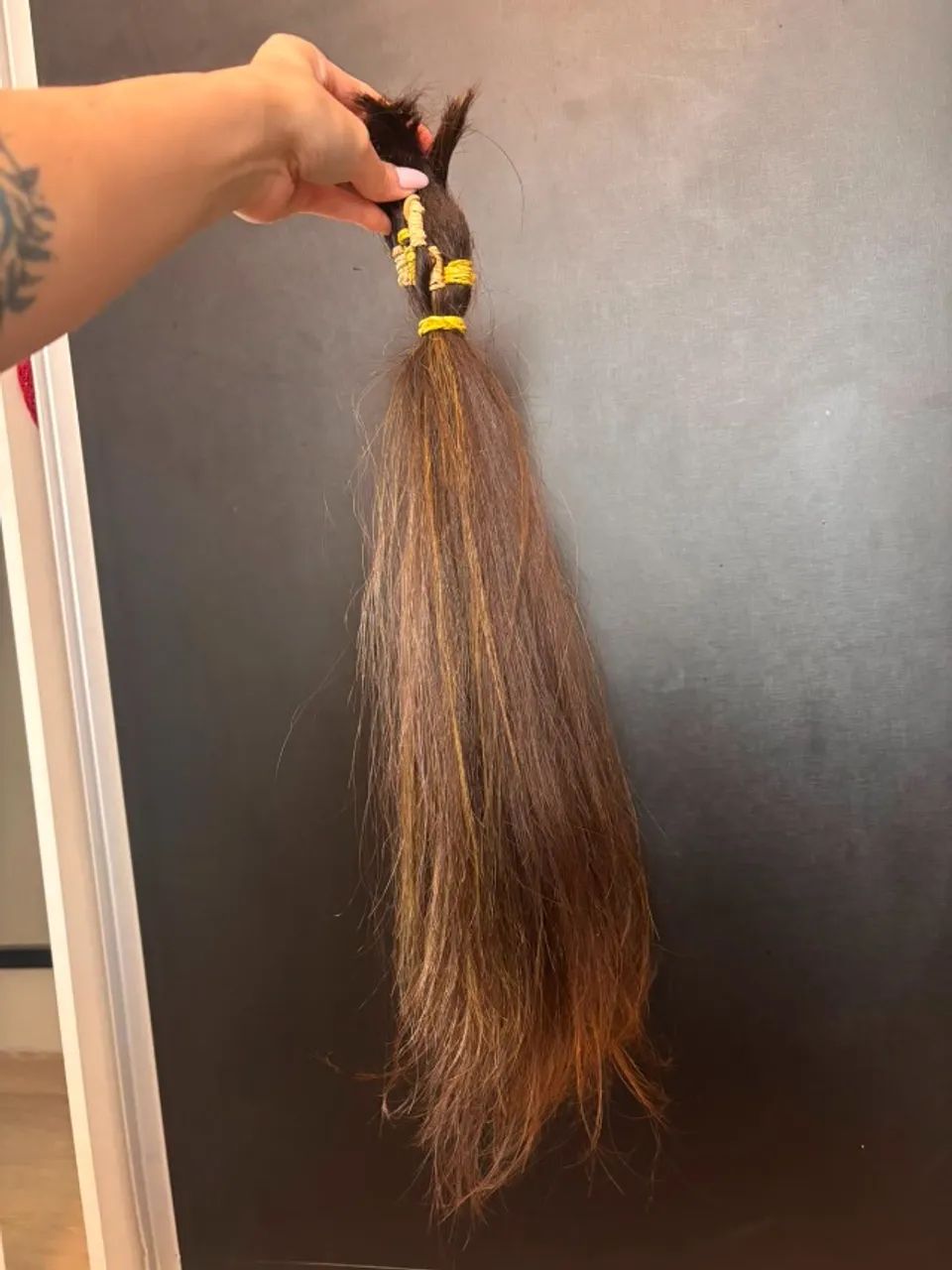 Mega Hair Brasileiro do Sul 50cm 110g - Foto 2