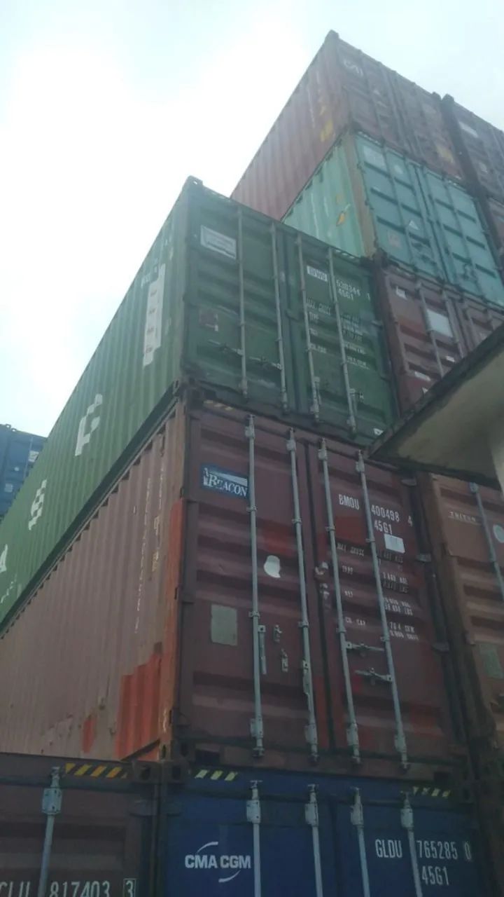 Container Marítimo 20 e 40 Pés Bem Vedado - Foto 3