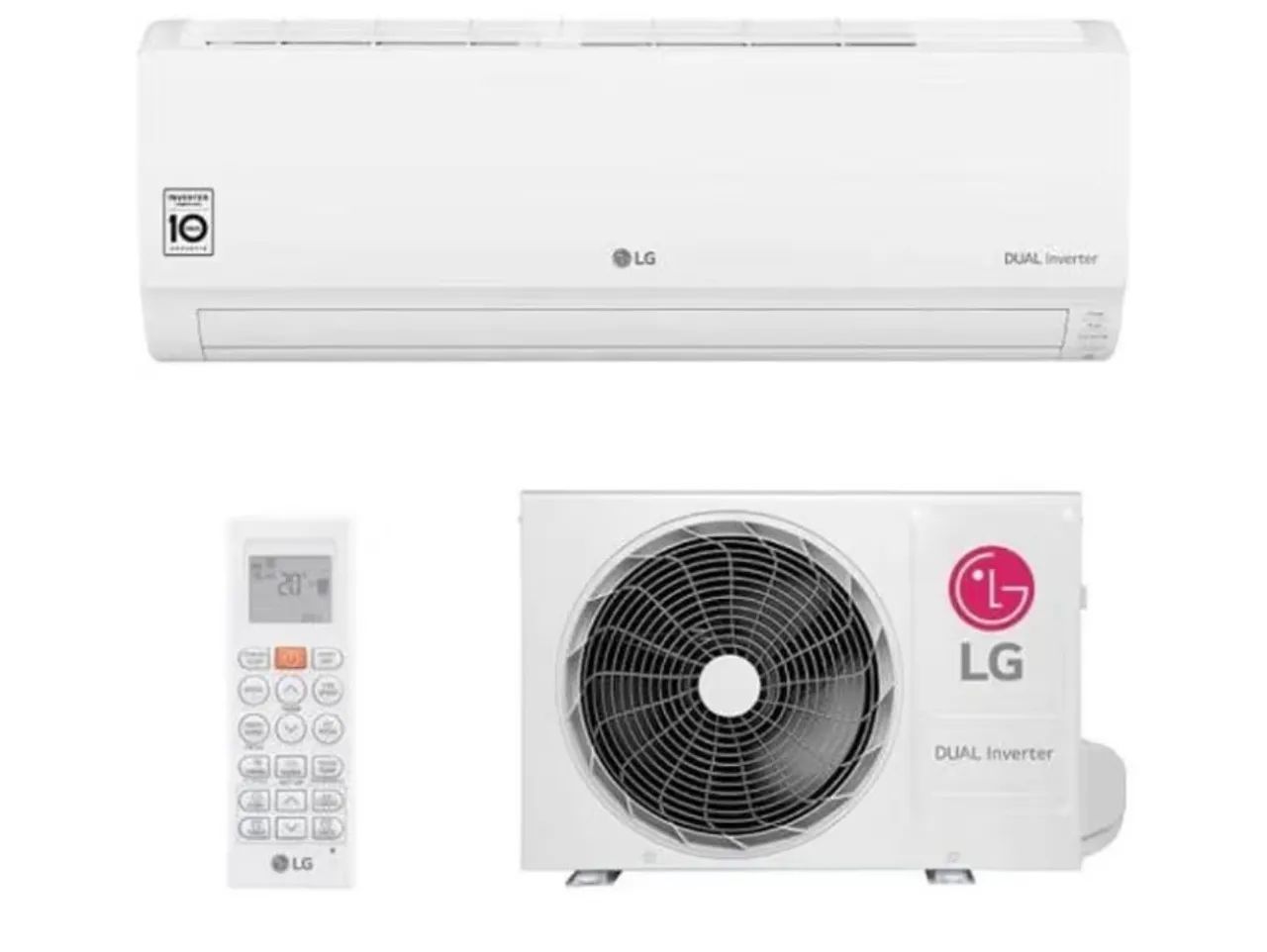 Vende-se Ar condicionado LG 9 mil btus Dual Inverter  - Foto 2