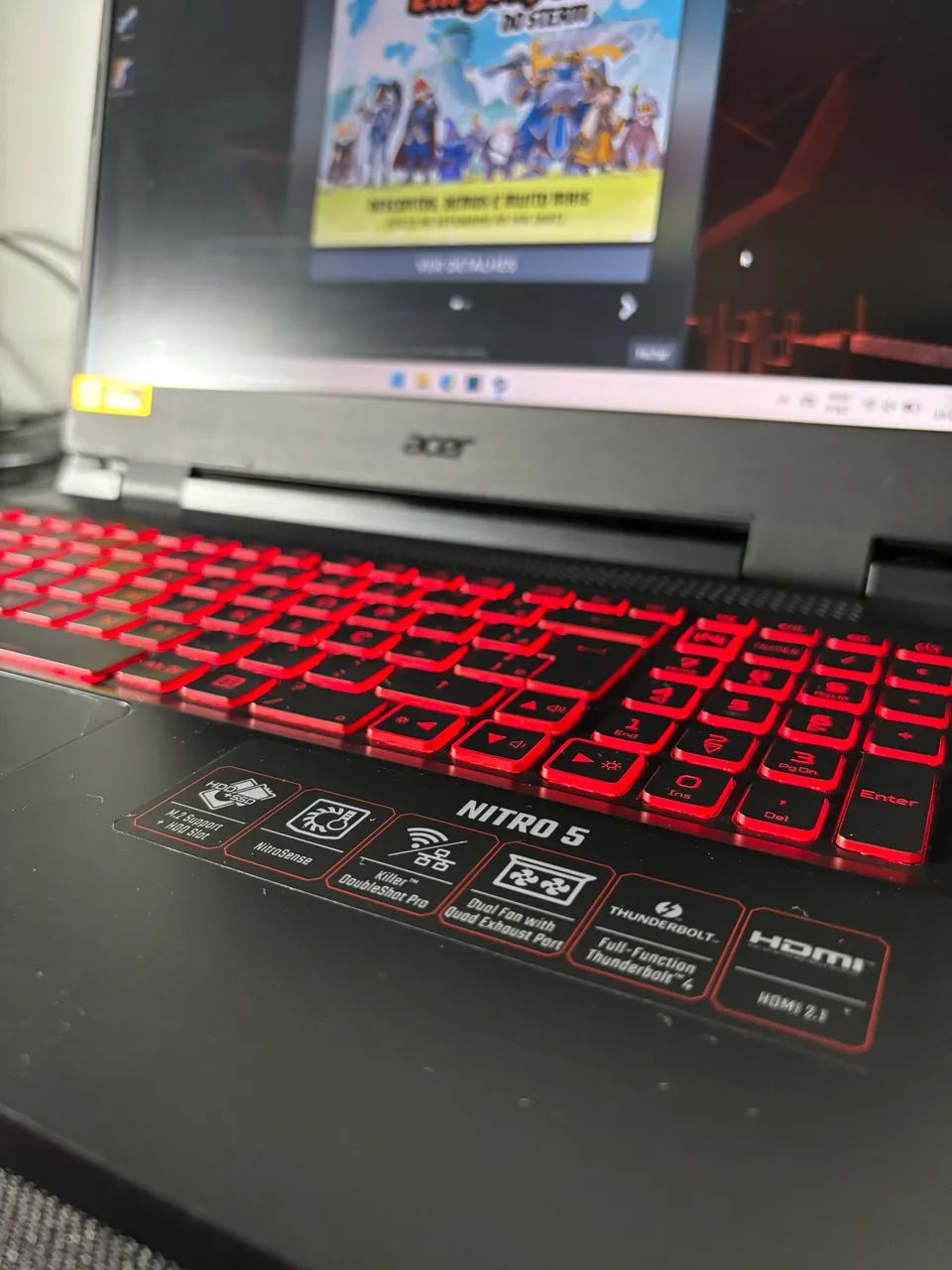 Notebook Acer Nitro GeForce 3050 - Foto 2