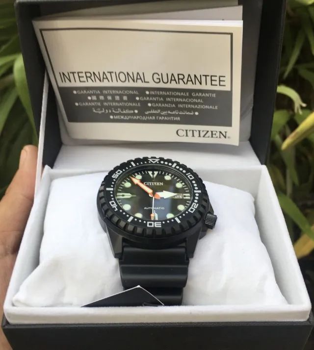 Citizen Marine Automatic Black Pvd - Calibre 8204 - Full Set - Foto 2