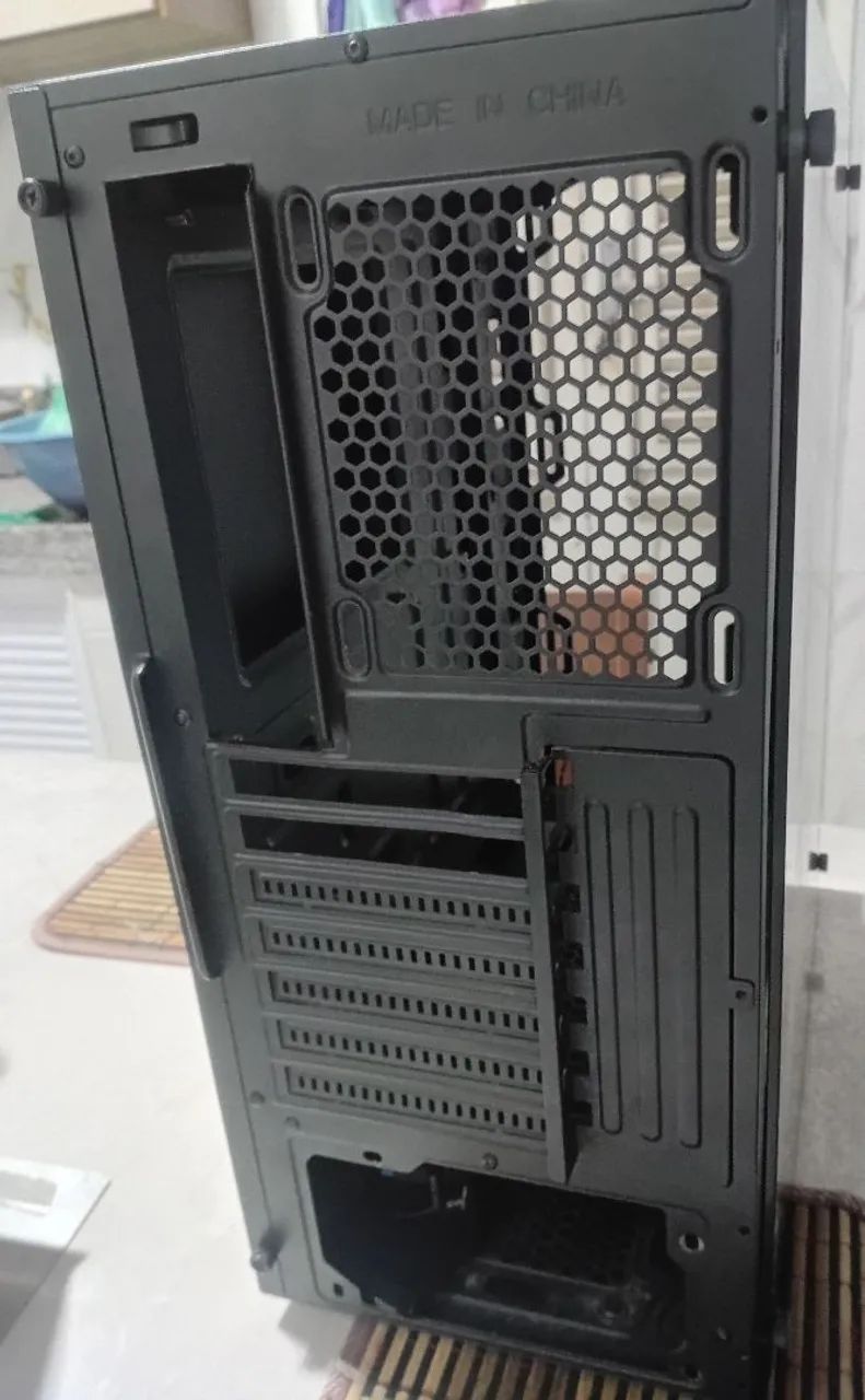 Gabinete para pc frente e lateral de vidro temperado  - Foto 3