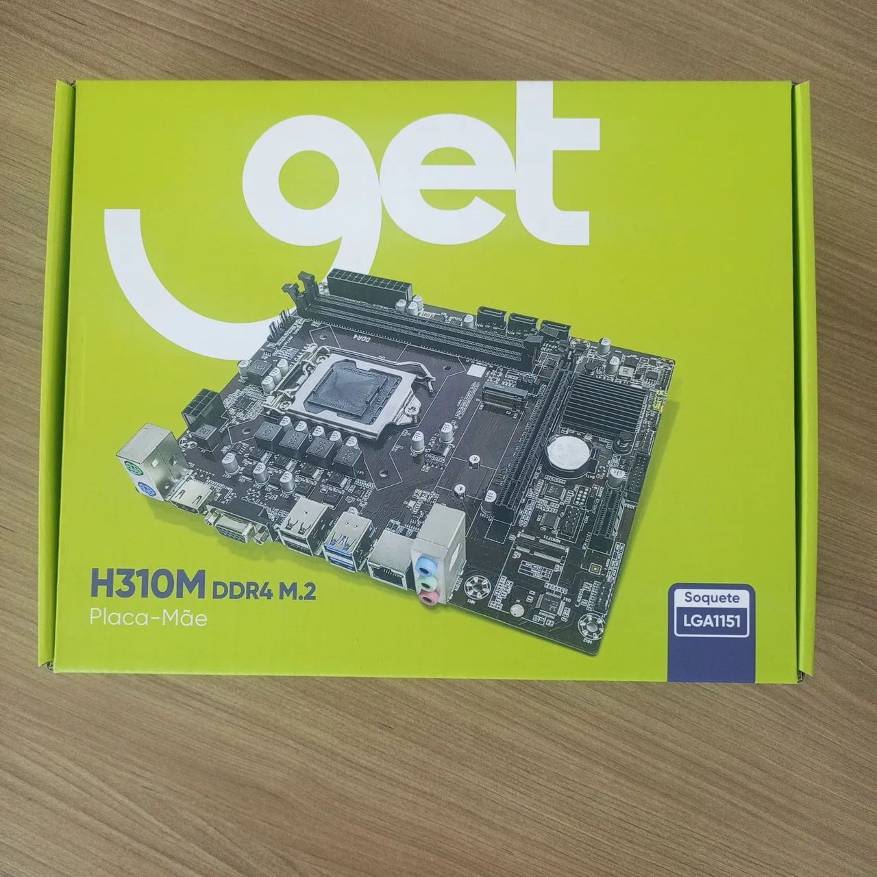 Placa mãe H310 1151 ddr4 get