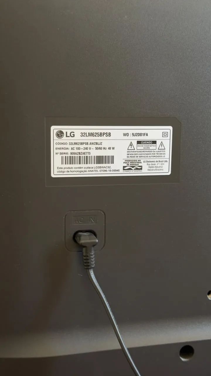LG Smart TV HD 32 polegadas - 32LM625BPSB - Foto 2
