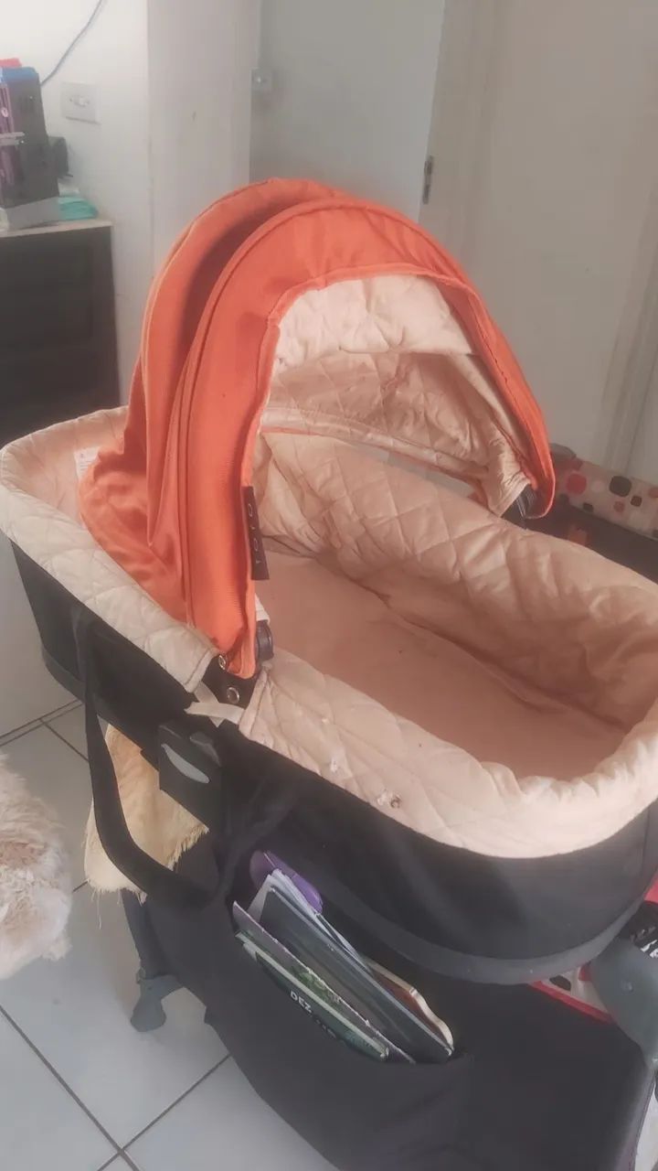 carrinho de bebê vem com moisés micralite toro - Foto 5