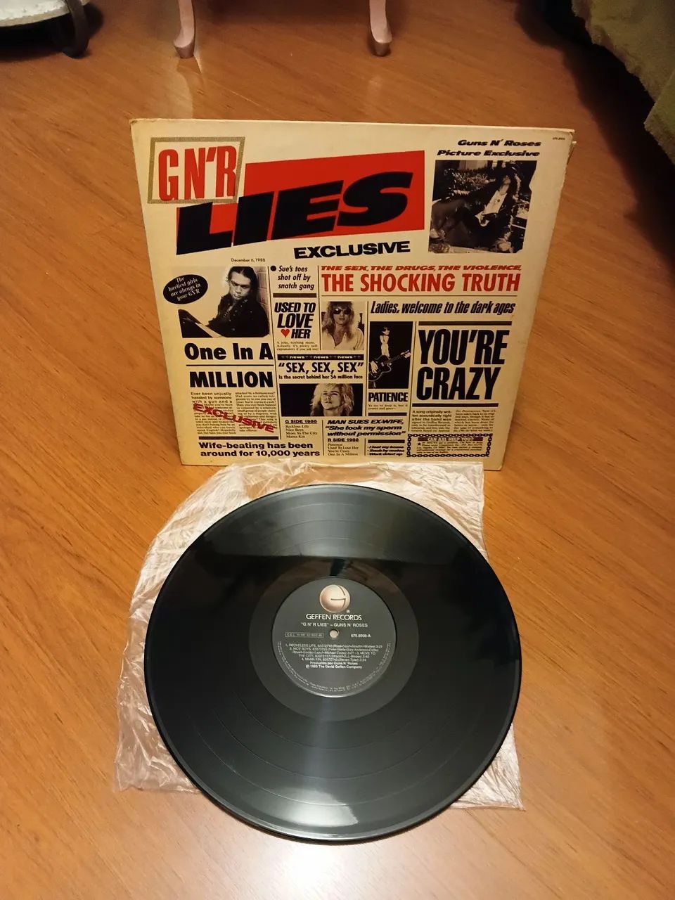VINIL GUNS N' ROSES LIVES