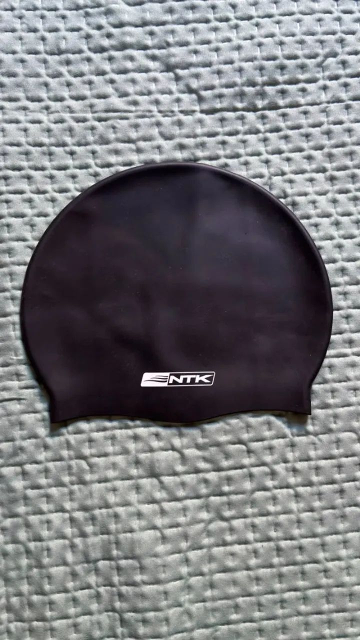 Touca de silicone para natação