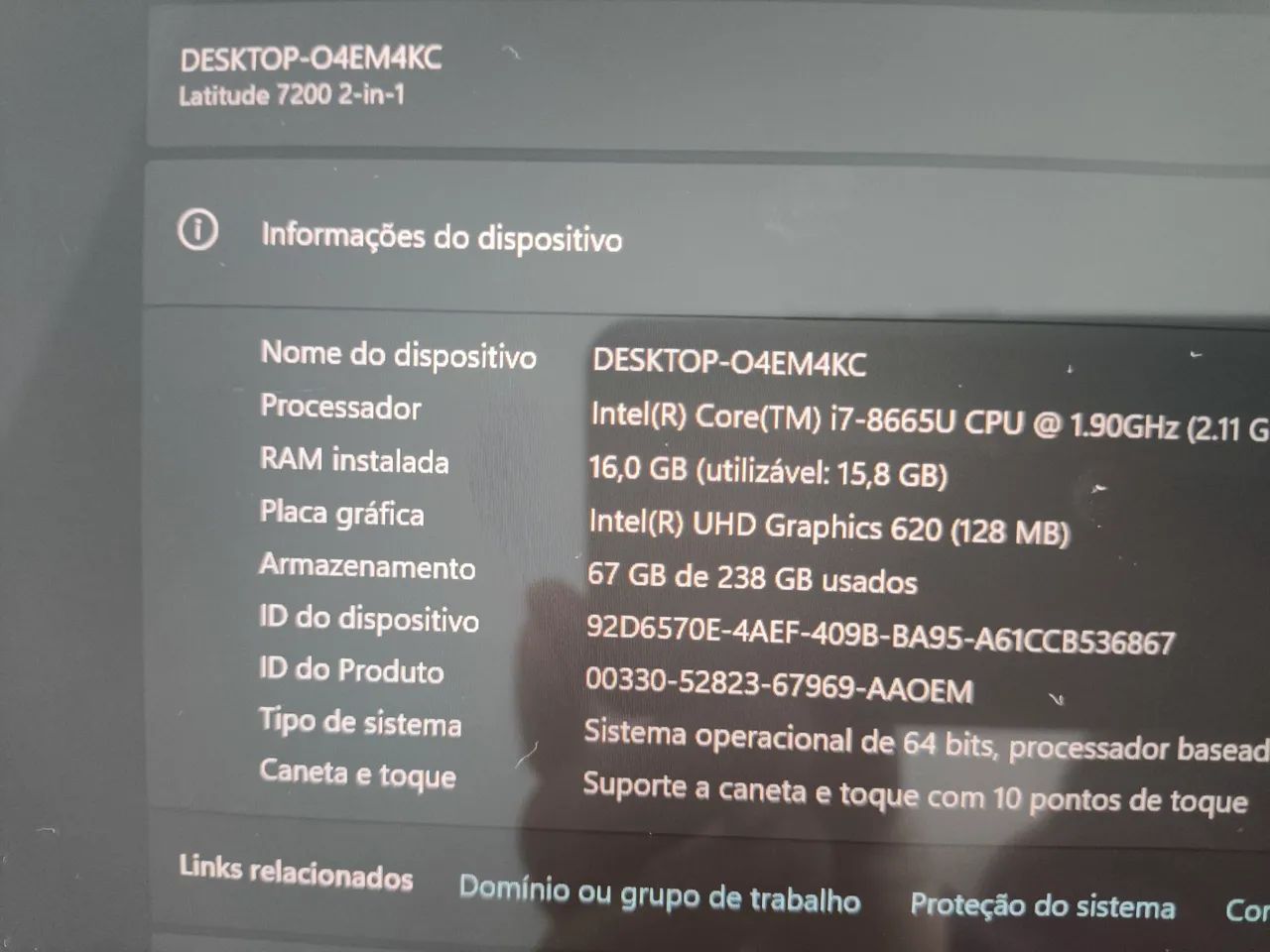 Dell note/tablet core i7 16gb Touch em 12x!! - Foto 5