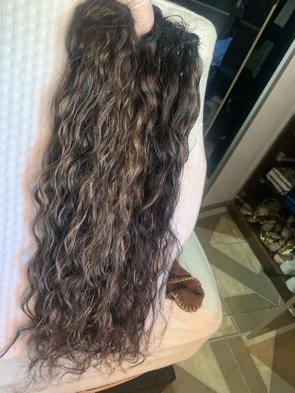 Cabelo humano cacheado  - Foto 4