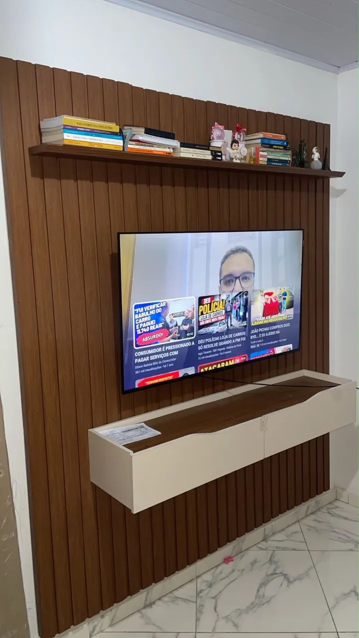 Painel ripado 