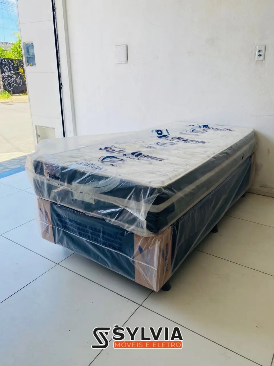 Cama box de solteiro com molas ensacadas  - Foto 2
