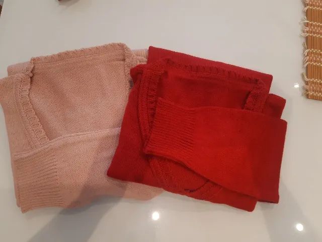 blusas em tricô 2 peças - Foto 2