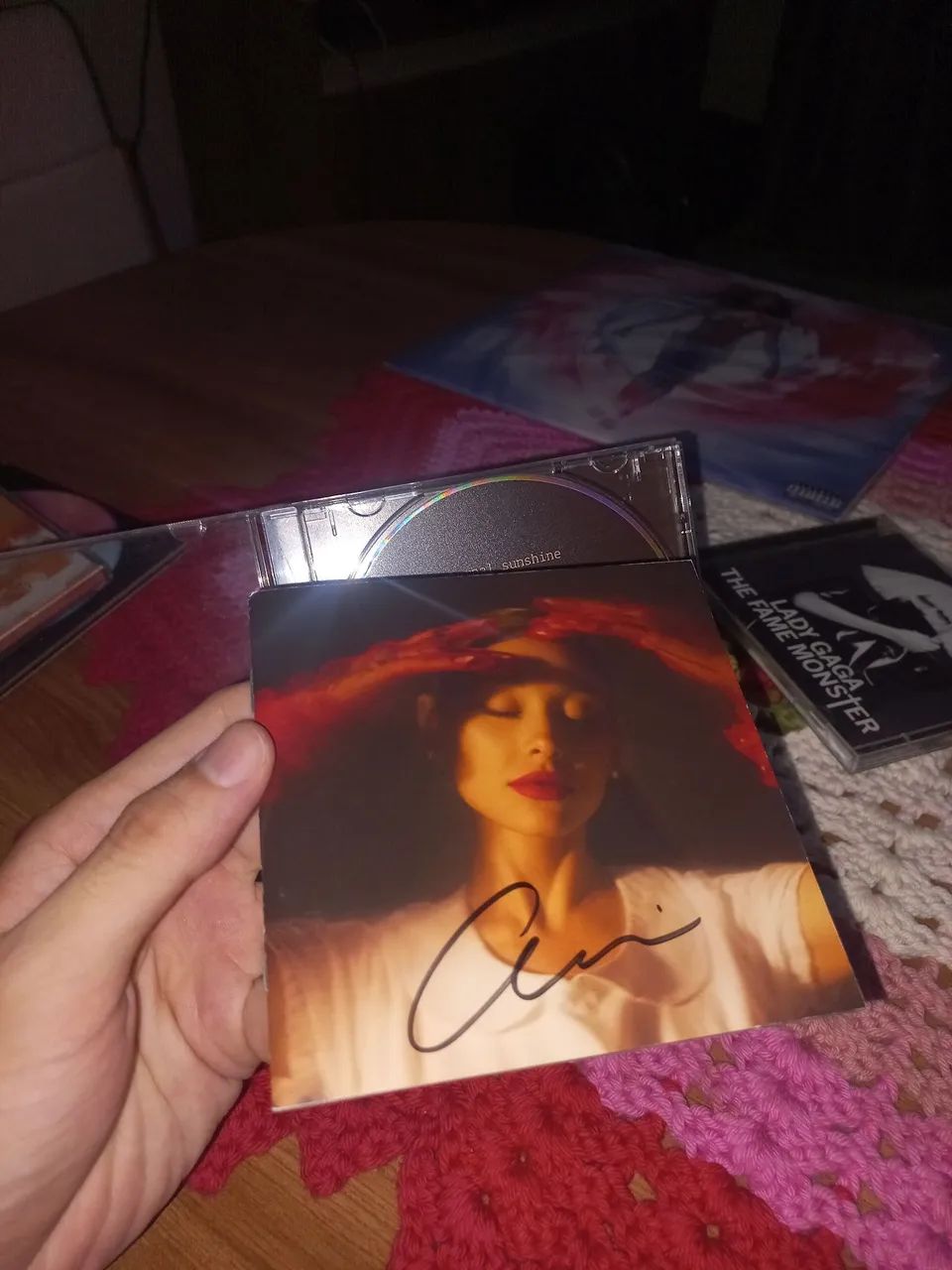Ariana Grande - CD Autografado Eternal Sunshine