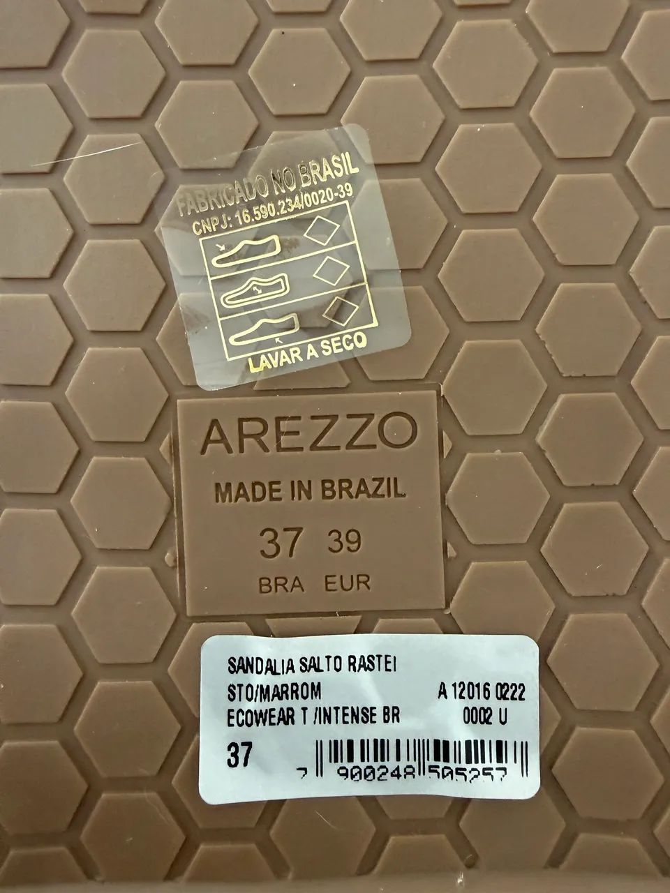 SANDÁLIA SEM USO AREZZO  - Foto 2