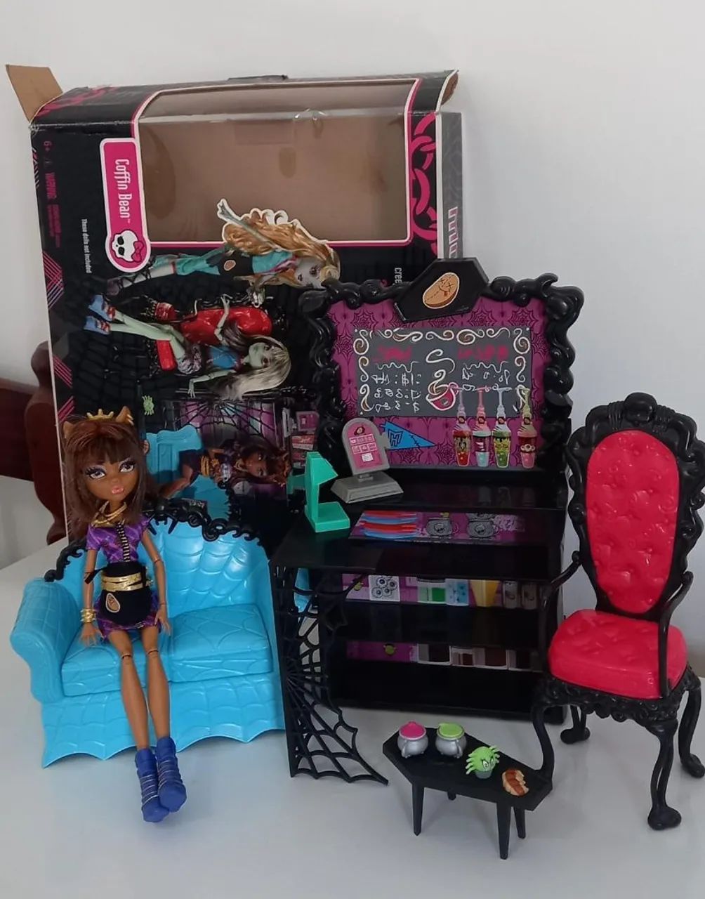Boneca Monster High Clawdeen Wolf Coffee House - Foto 3