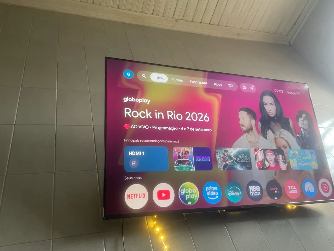 vende-se smart tv TCL 4k 55 polegadas - Foto 2