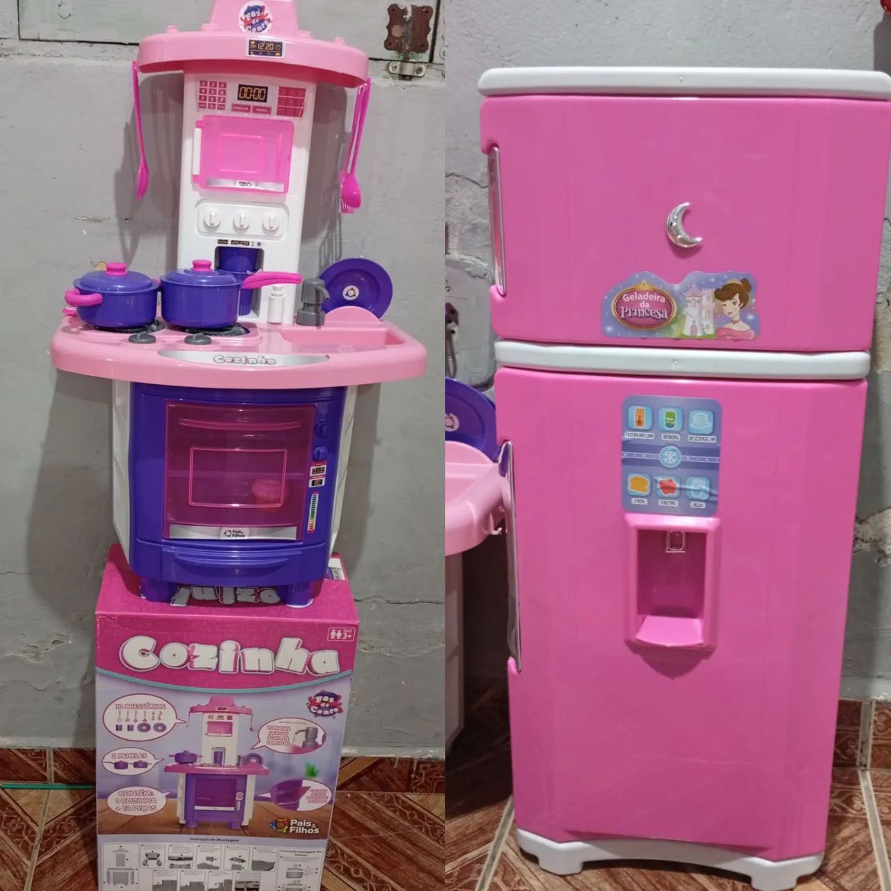 Kit cozinha infantil nova 300$( entrego dependendo 