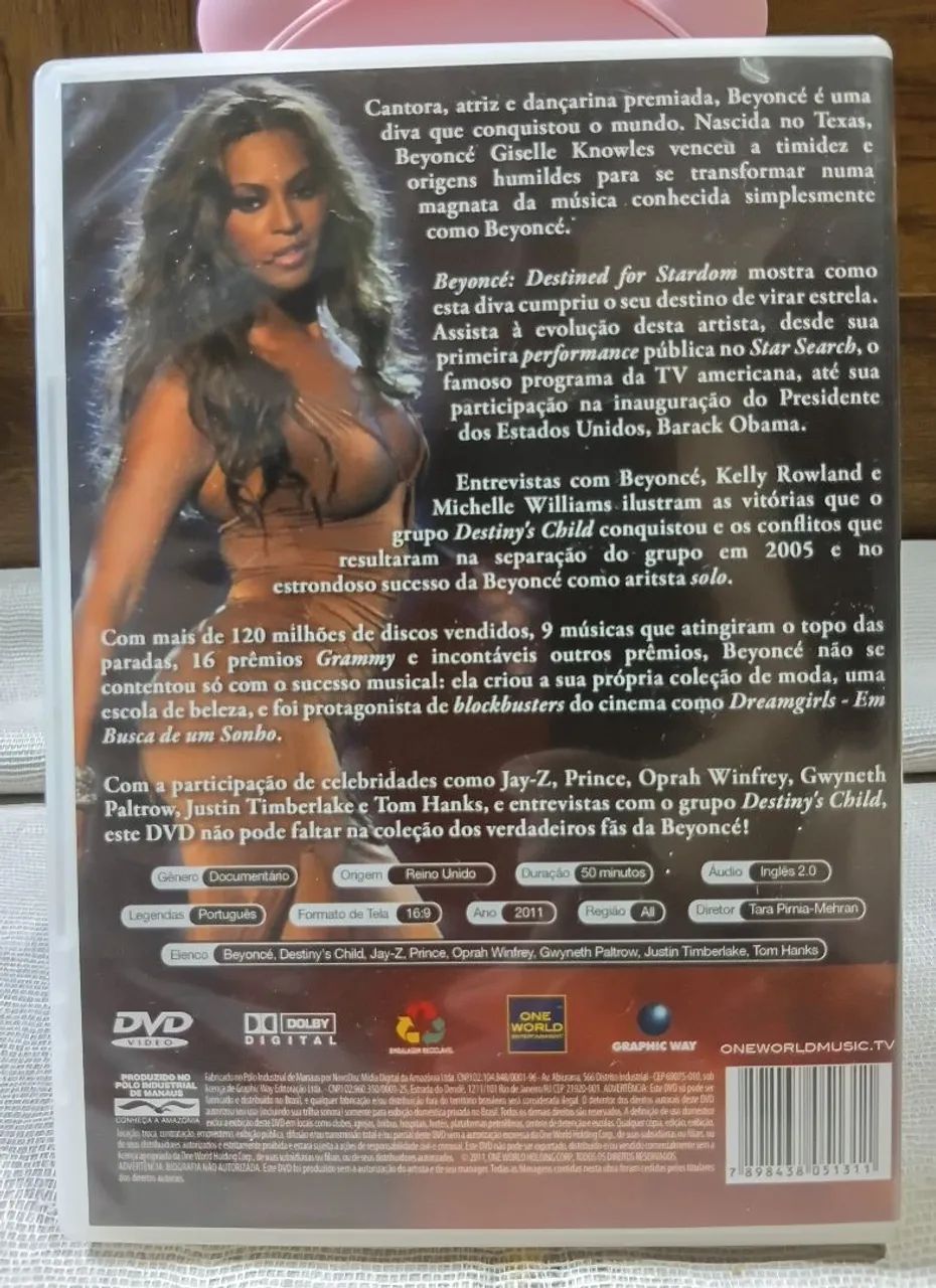 DVD BEYONCÉ DESTINED FOR STARDOM  - Foto 3