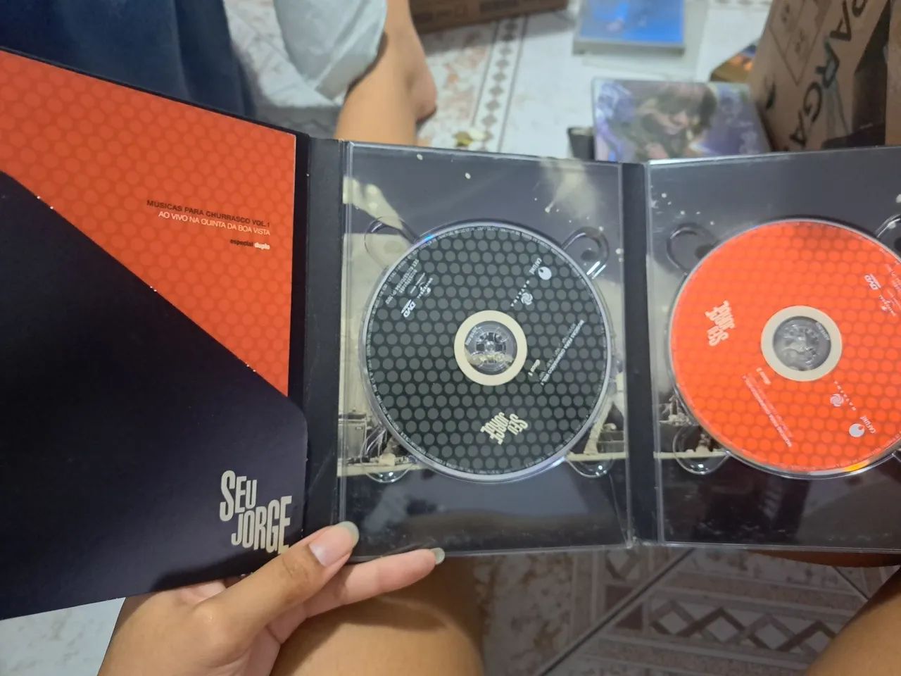 DVD Seu Jorge - Músicas para churrasco - CDs, DVDs etc - Brás de